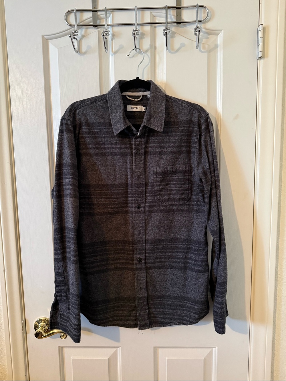 Univibe Gray and Black Long Sleeve